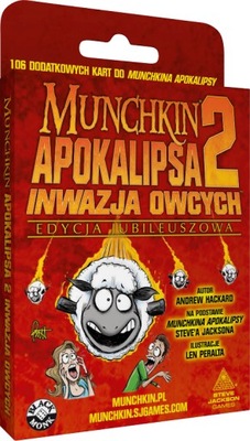 Munchkin Apokalipsa 2 Inwazja Owcych Edycja Jub.