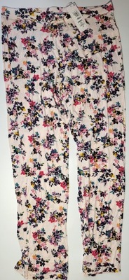 Spodnie od piżamki w kwiatki r 40 C084