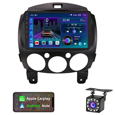 RADIO NAVEGACIÓN GPS MAZDA 2 2007-2014 ANDROID 2GB 64GB  