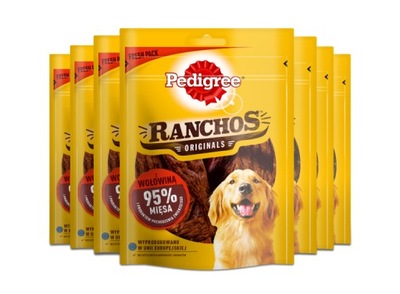 PEDIGREE RANCHOS PRZYSMAK WOŁOWINA 7x70g