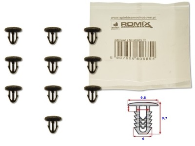 SUBARU FORESTER I 96-02 ABRAZADERA REMACHE DE COLECTOR DE CAPO  