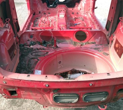 Vw polo v 6r pas задня задній піддон фото №1