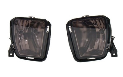 Dodge ram 2013-2018 протитуманна фара протитуманні фари комплект тоновані фото №1