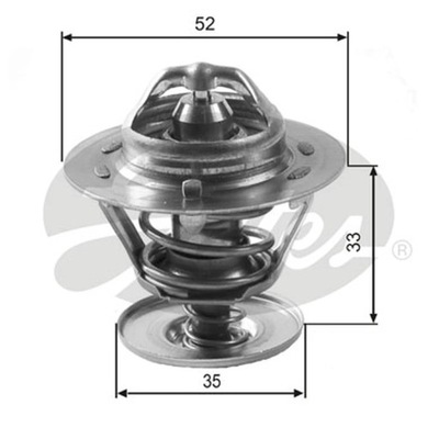 TERMOSTAT, VIDURYS AUŠINAMASIS GATES TH12588G1 