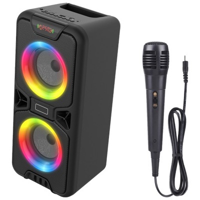 Głośnik Bluetooth z mikrofonem Karaoke Manta 30W