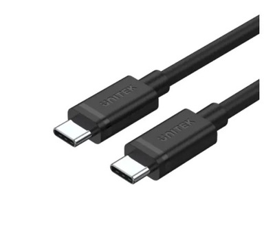 Kabel Przewód Unitek USB-C do USB-C 2m Czarny