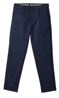 Spodnie Tommy Hilfiger chłopięce CHINOSY r 140 cm