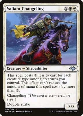 MtG: Valiant Changeling (MH1)