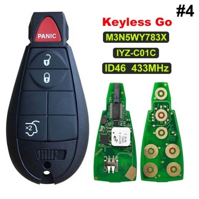 CN015100 KEYLESS GO PARA 2011-2019 CHRYSLER DODGE CARAVAN SMART CAR K~26032  