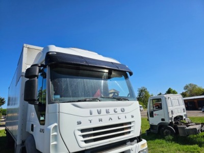 Накладка накладка сонцезахисна кріплення iveco stralis вузька кабіна фото №1