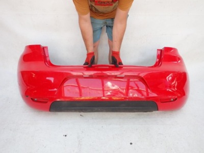 Seat ibiza iii 3 hb lift 05-08 бампер задня задній фото №1