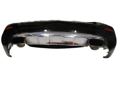 Mercedes glk x204 204 lift дифузор задній хром фото №1