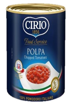 CIRIO Pomidory w Kawałkach 400g