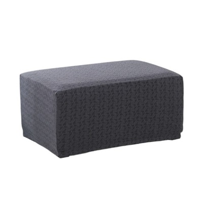 Ottoman Pouf Cover Footrest Stool Slipcover