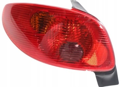 Peugeot 206 лампа задние лампа задняя левая хэтчбек фото №1