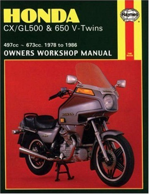 HONDA CX/GL500+650 V-TWINS 1978-1986 - Anon [KSIĄŻKA] 