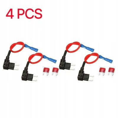 4 PIEZAS ADAPTADOR PARA FUSIBLES ATC ATS MINI  