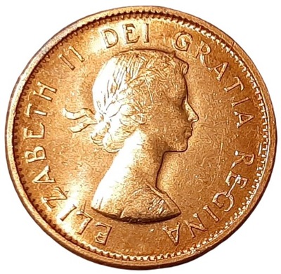 Kanada 1 Cent KM 49 1961 UNC
