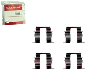 Набор монтажный тормозных колодок задняя subaru impreza legacy i legacy ii legacy фото №1