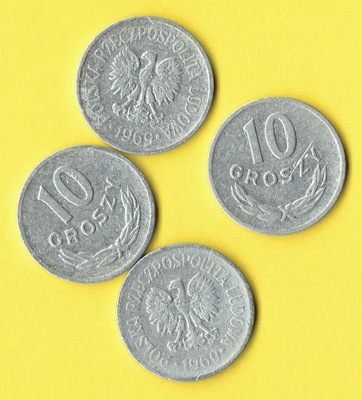 POLSKA 10 groszy 1969 r.