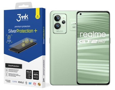 Folia Antymikrobowa Silver Protect+ 3MK do Realme GT2 Pro