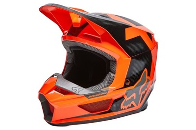 KASK FOX JUNIOR V-1 DIER FLUORESCENT ORANGE YM %%%