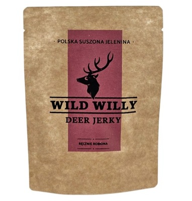 Wild Willy Suszona Jelenina Deer Jerky 30g