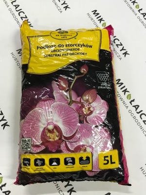 Ziemia Podłoże do storczyków, orchidei 5L