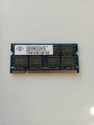 RAM Nanya NT2GT64U8HD0BN-3C PC2-5300S DDR2 2GB 2Rx8 667Mhz