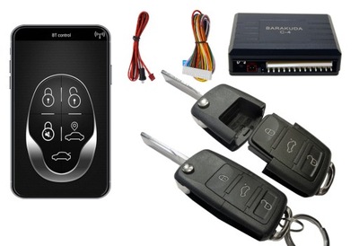 UNIDAD DE CONTROL DE CERRADURA BARAKUDA C-4 SMARTFON BLUETOOTH,ANDROID/IOS 2 MANDO  