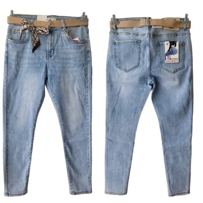 Spodnie jeansowe, jeansy M.Sara Skinny rozmiar 31