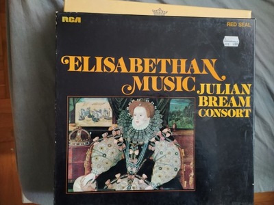 ELISABETHAN MUSIC JULIAN BREAM CONSORT 2LP BOX