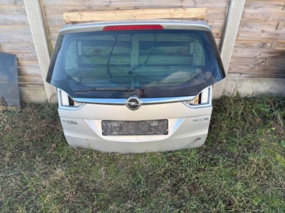 Кришка багажника багажника opel zafira b срібляста фото №1