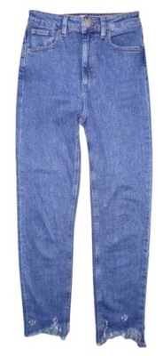 asos jeans strzępione nogawki r.25/30