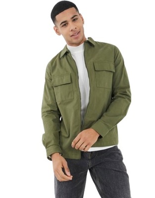 Threadbare kurtka militarny styl khaki defekt M