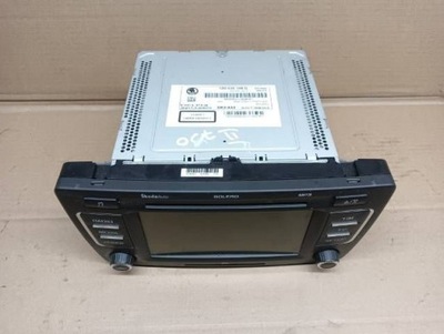 Радио cd mp3 skoda octavia ii lift yeti 1z0035156g фото №1