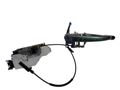 Замок ручка дверь левый перед citroen c4 picasso i 1 фото №1