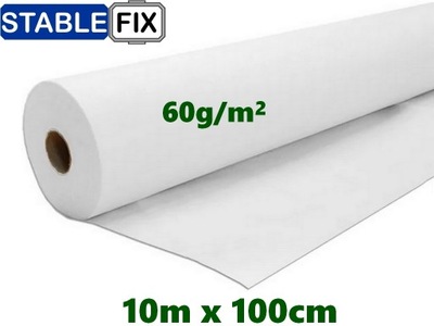 Flizelina Papierowa do Hafciarki Mocne 60g Papier do Haftowania 10m x 100cm