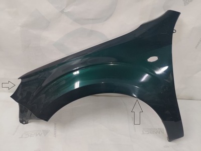 Subaru forester iii 08- крыло левый перед передний фото №1