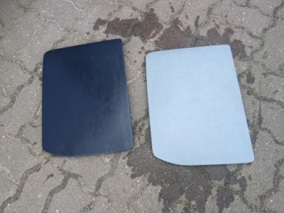 Заглушка пластик бок защита vw t4 multivan 705867076b фото №1