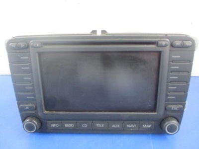 Volkswagen touran i радіо навігація 1t0035194b blaupunkt фото №1