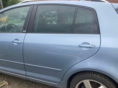 Дверь задние левая задняя левый vw golf vi 6 plus la5q фото №1