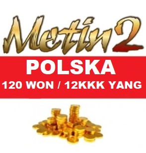 METIN2 PL POLSKA 120 WON 120W 120KKK YANG 120 WONÓW MT2 POLSKA