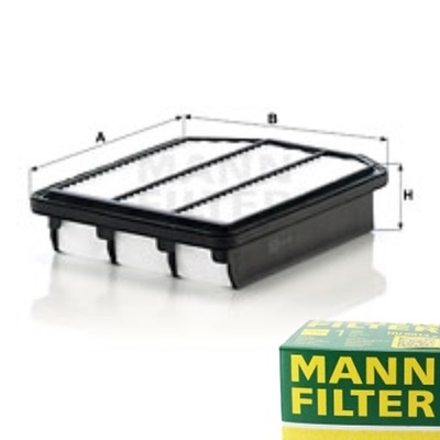 Фильтр воздуха mann-filter do kia magentis 2.0 фото №1