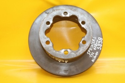 Диск тормозная задний  двойник mercedes sprinter i 285mm фото №1