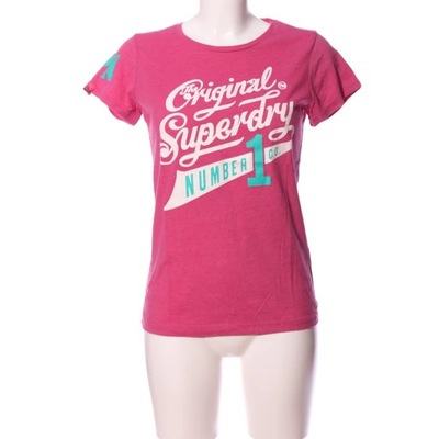SUPERDRY T-shirt Rozm. EU 38 różowy