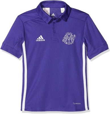 ADIDAS KOSZULKA LOGO OLYMPIQUE MARSEILLE (9-10L)