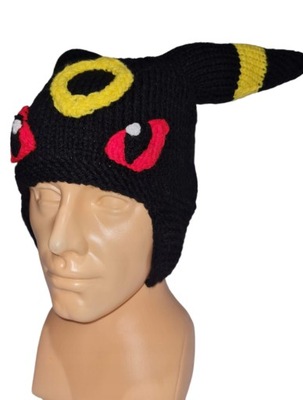 Czapka inspirowana Pokemon GO - Umbreon