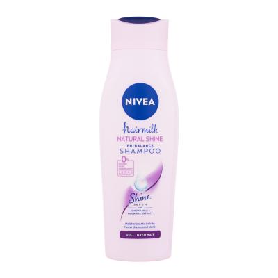 Nivea Hair Milk Natural Shine 250 ml dla kobiet Szampon do włosów