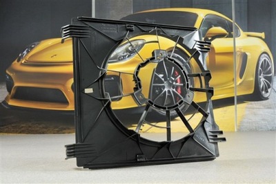 Porsche 911 996/boxster 986 рамка вентилятора, l=r фото №1